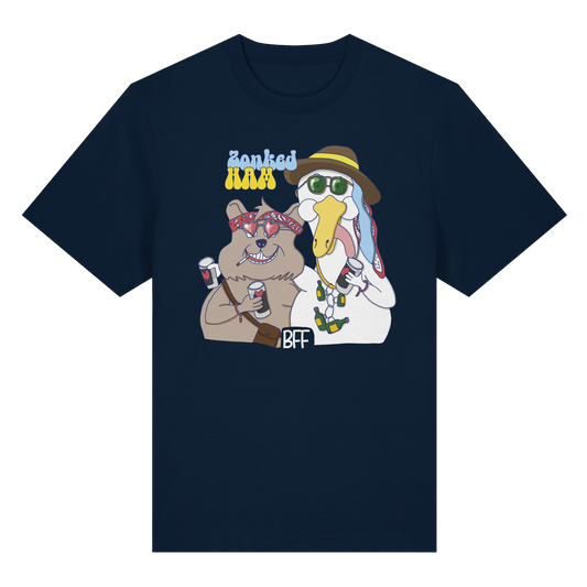 T-Shirt BFF (navy blau)
