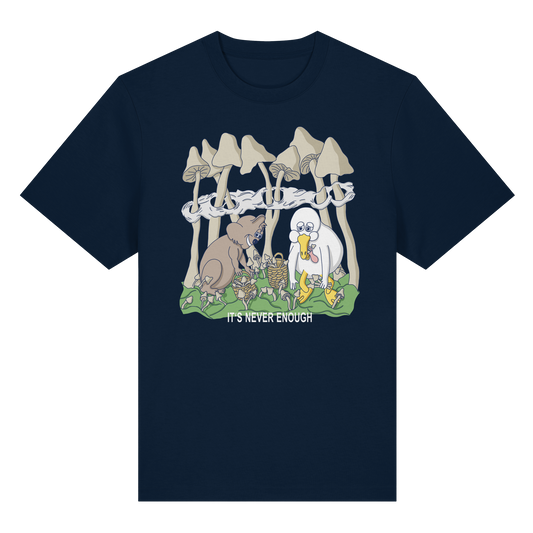 T-Shirt MushroomMorning (navy blau)