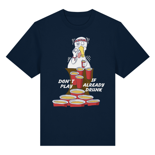 T-Shirt BeerPong (navy blau)