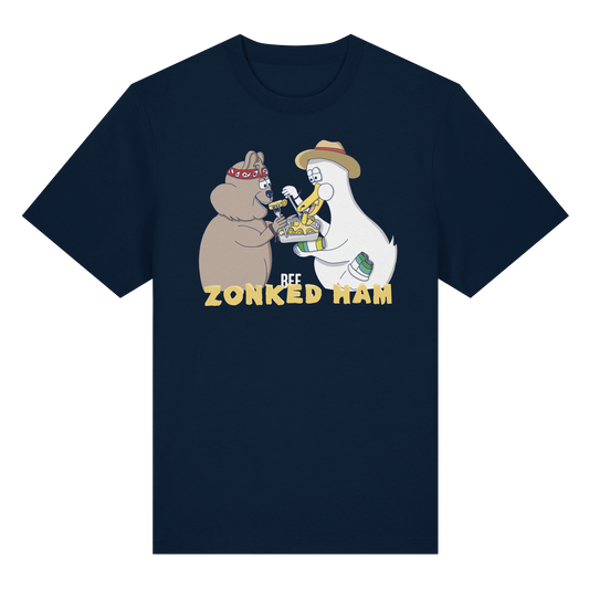 T-Shirt Sharing (navy blau)