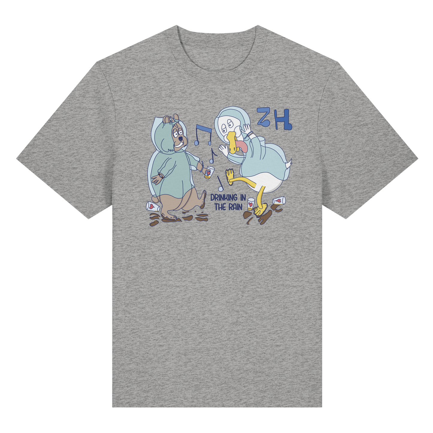 T-Shirt RainCape (grau)