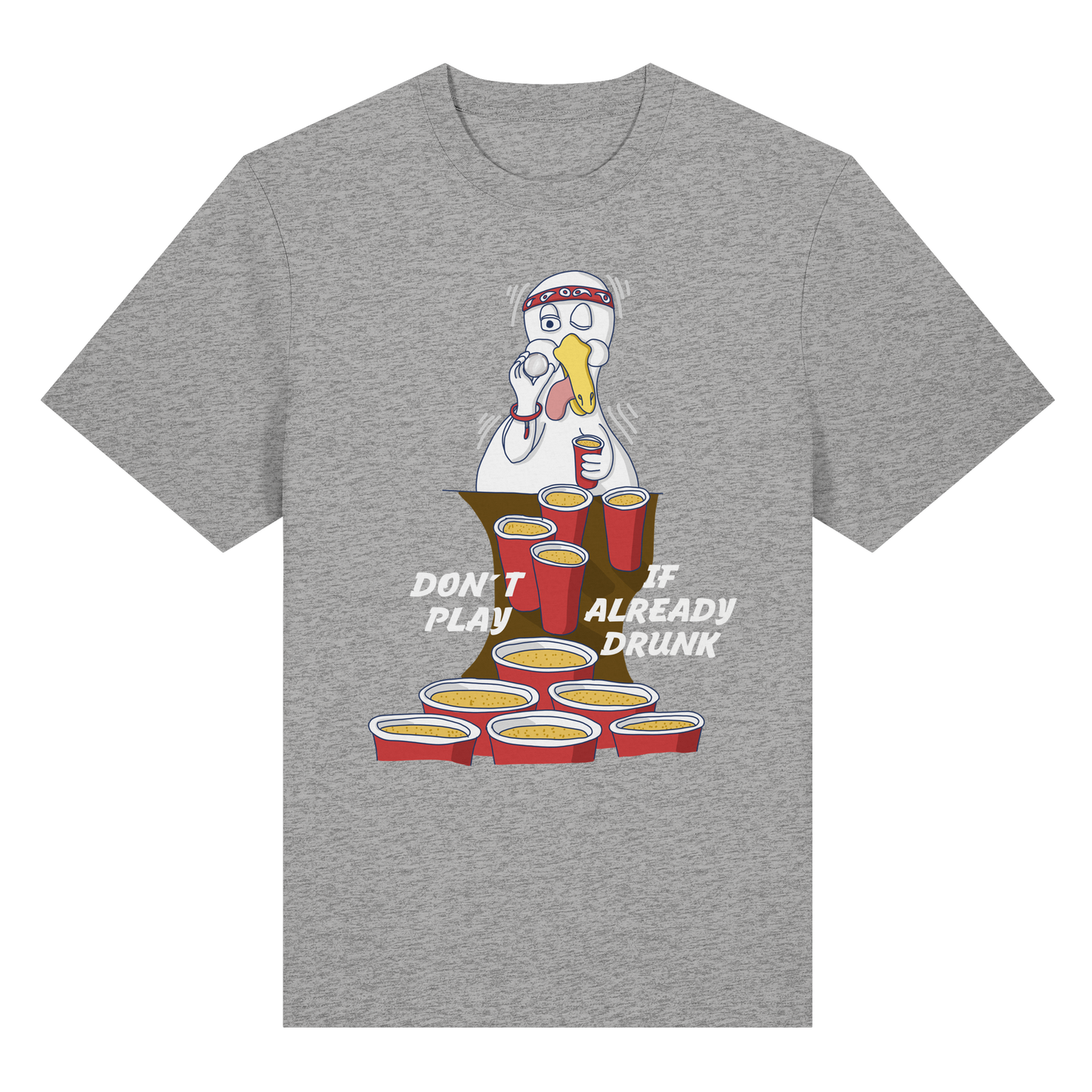 T-Shirt BeerPong (grau)
