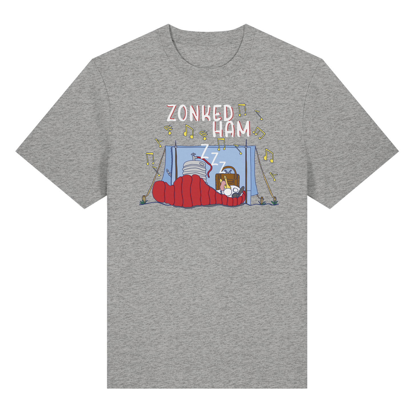 T-Shirt NoSleep (grau)