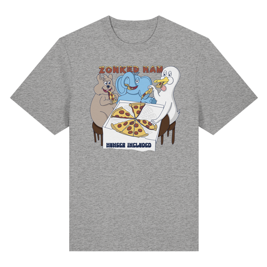 T-Shirt Hungry (grau)