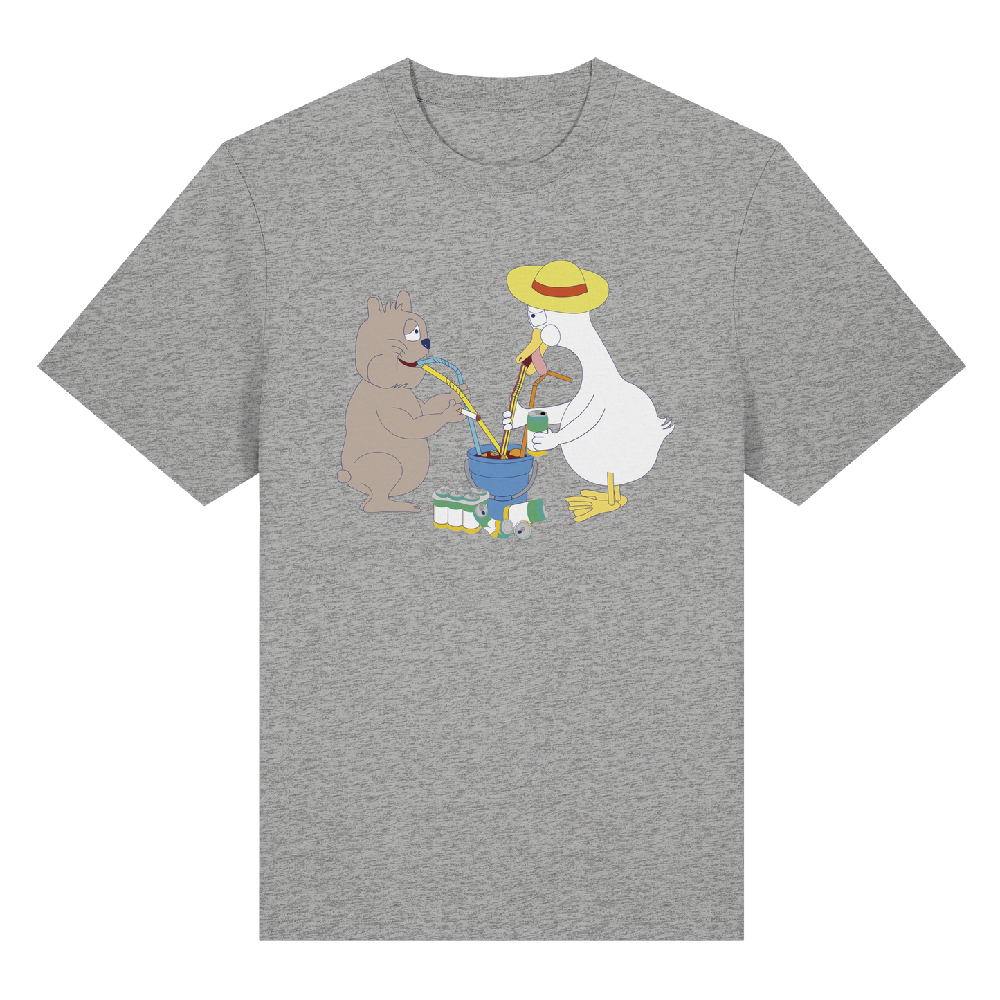 T-Shirt Sangria (grau)