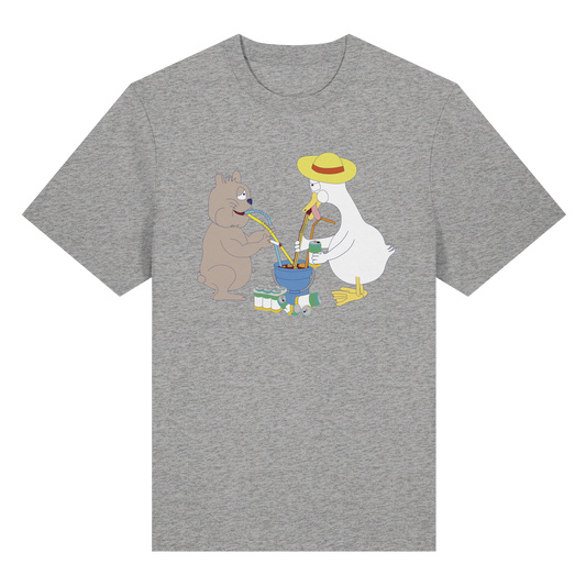 T-Shirt Sangria (grau)