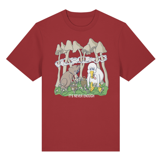 T-Shirt MushroomMorning (erd-rot)