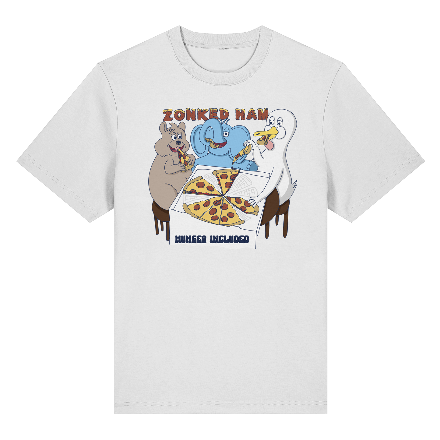 T-Shirt Hungry (weiß)