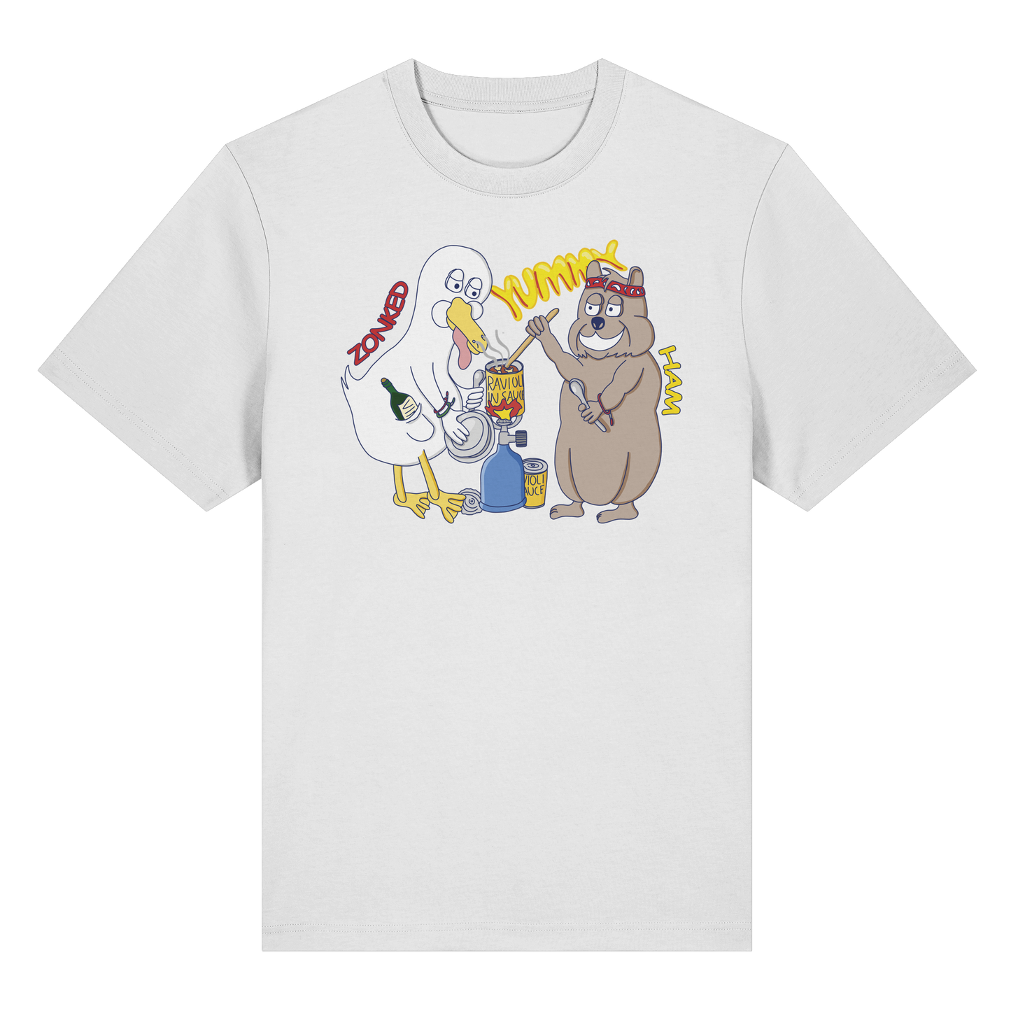 T-Shirt Ravioli (weiß)