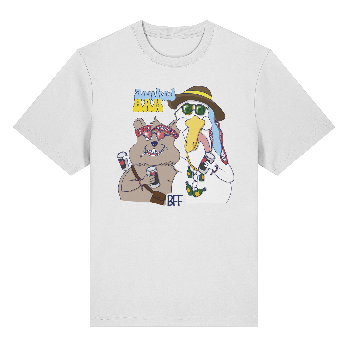 T-Shirt BFF (weiß)