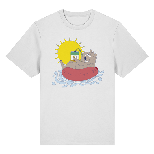 T-Shirt Sunbathing (weiß)