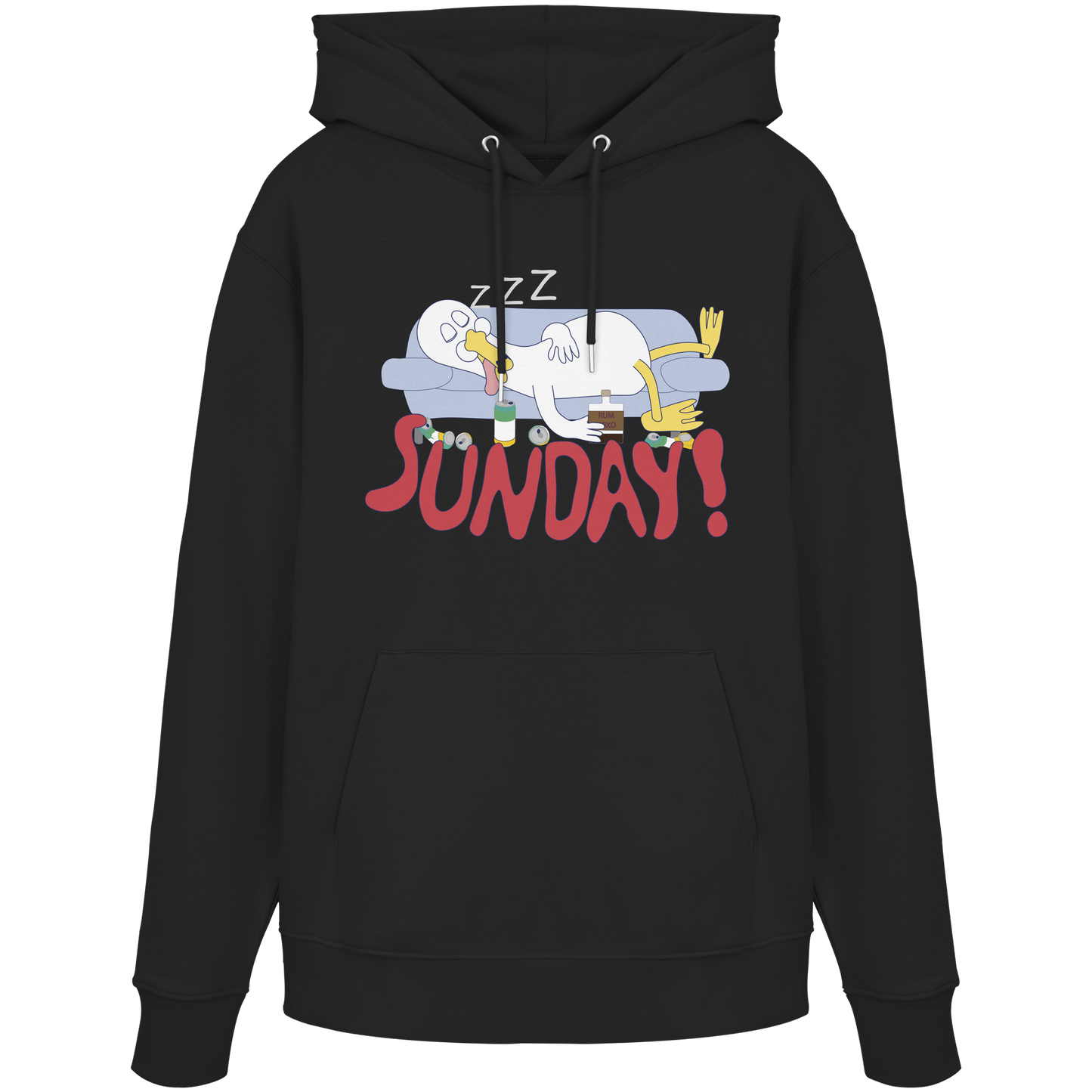 Hoodie Sunday (schwarz)