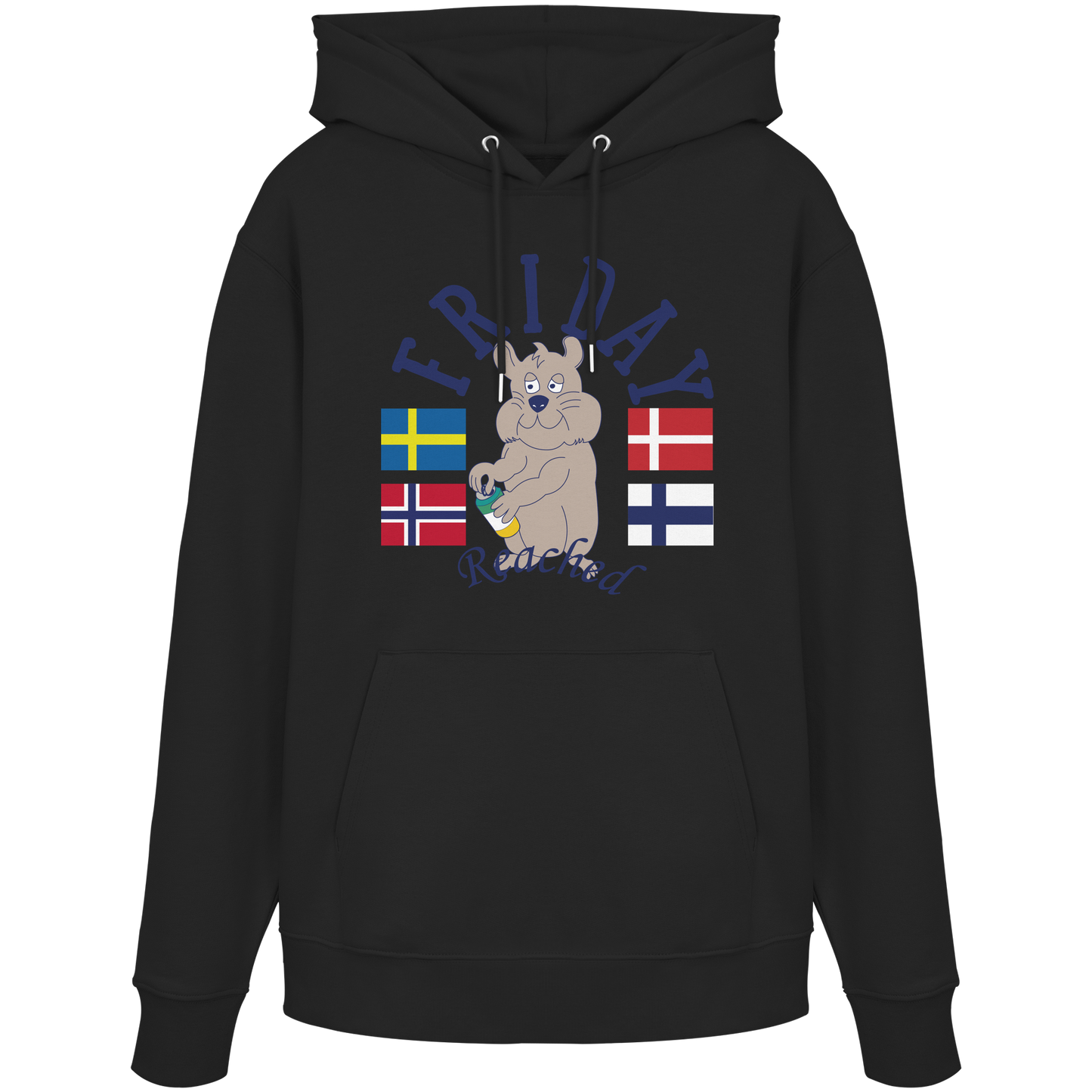 Hoodie Friday (schwarz)