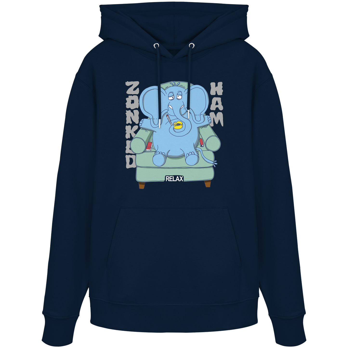 Hoodie Relax (navy blau)