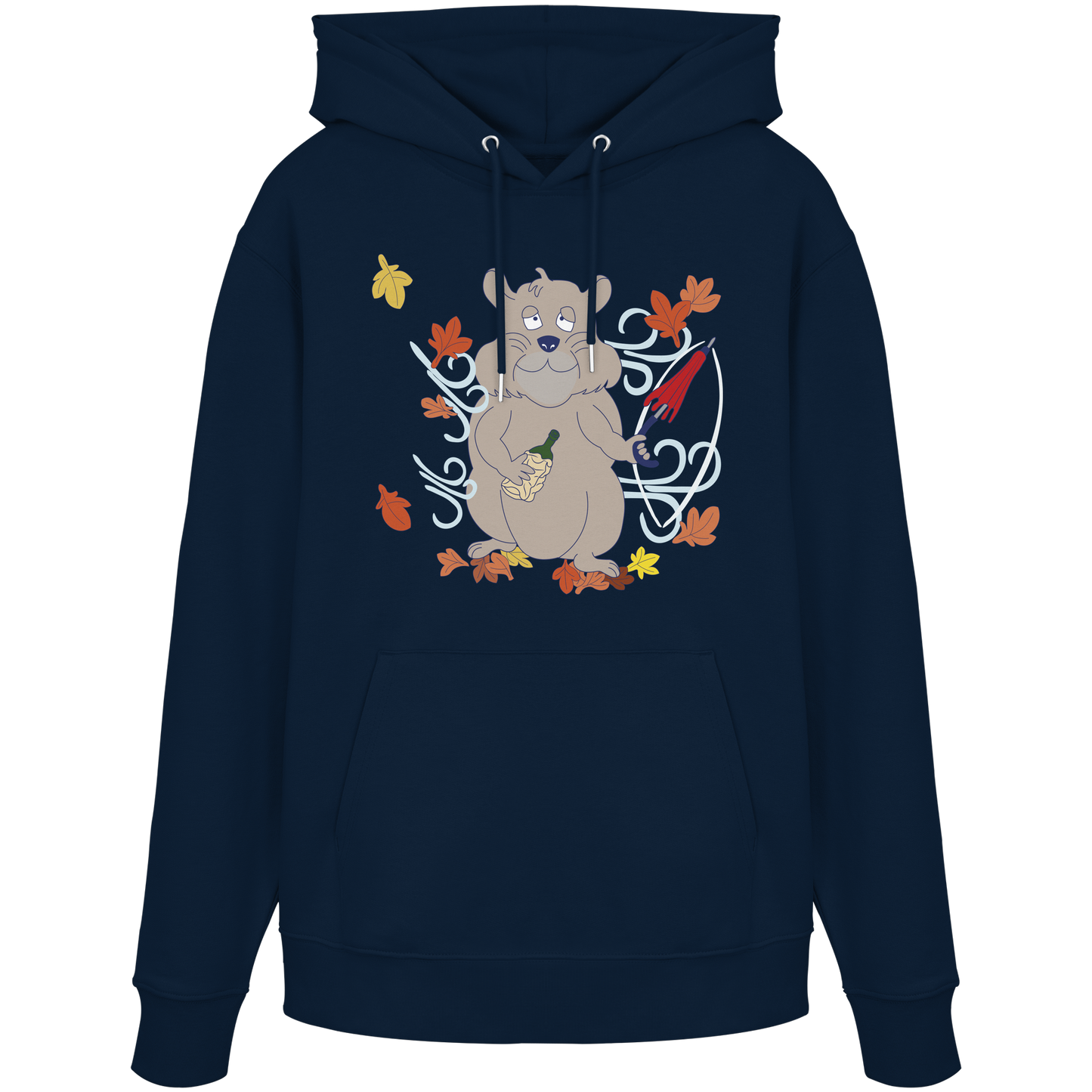 Hoodie Ahorn (navy blau)