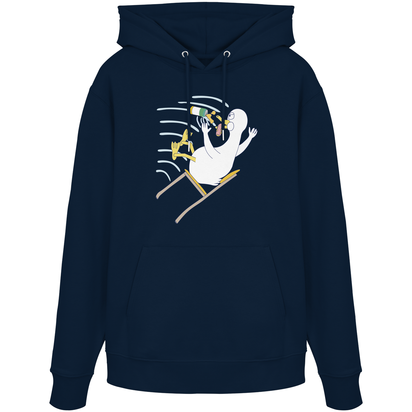 Hoodie Chair (navy blau)
