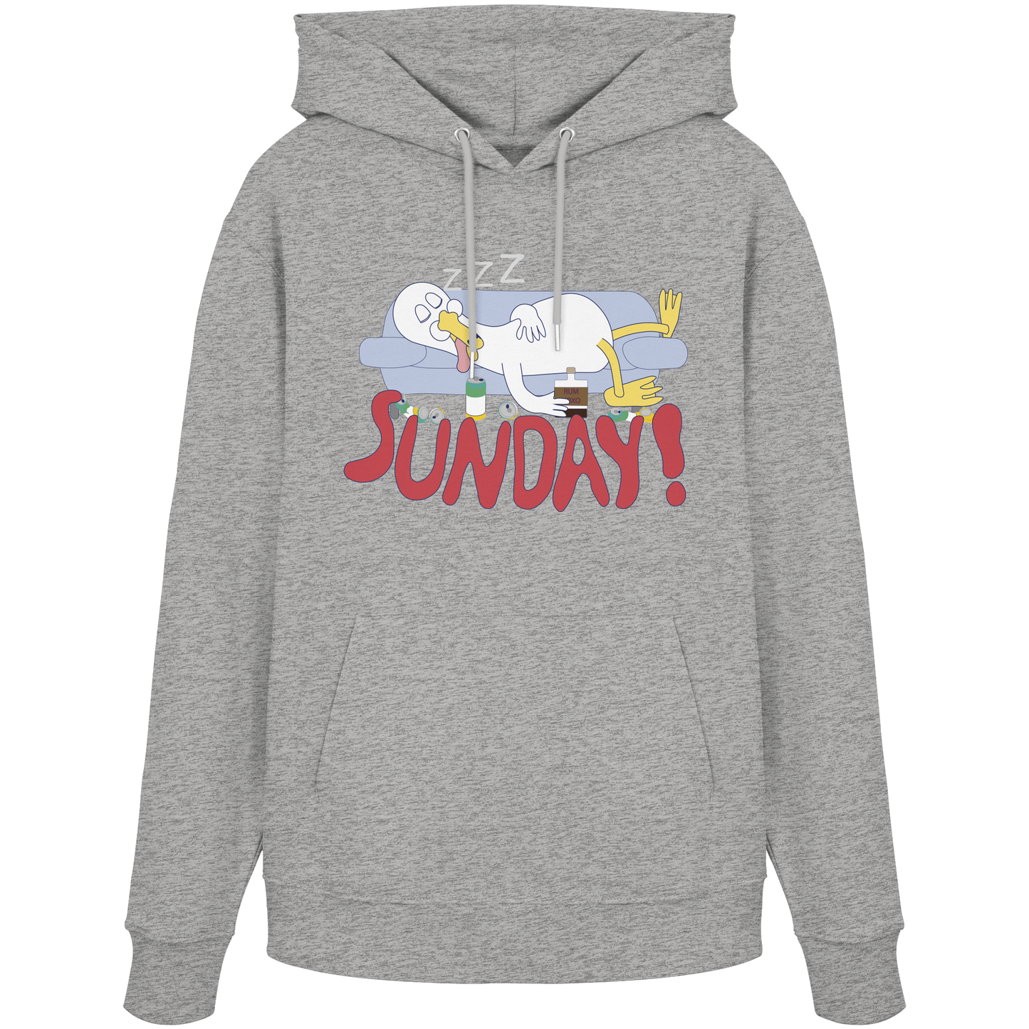 Hoodie Sunday (grau)