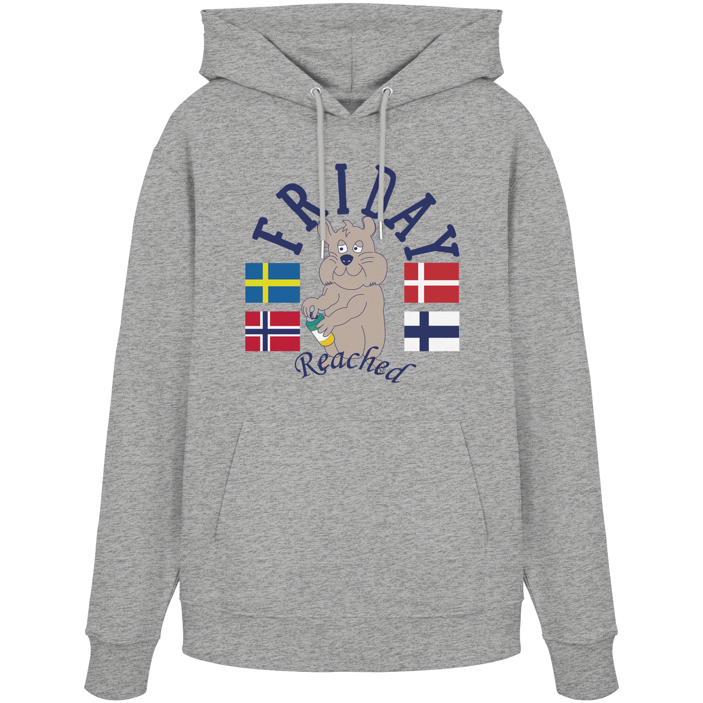Hoodie Friday (grau)