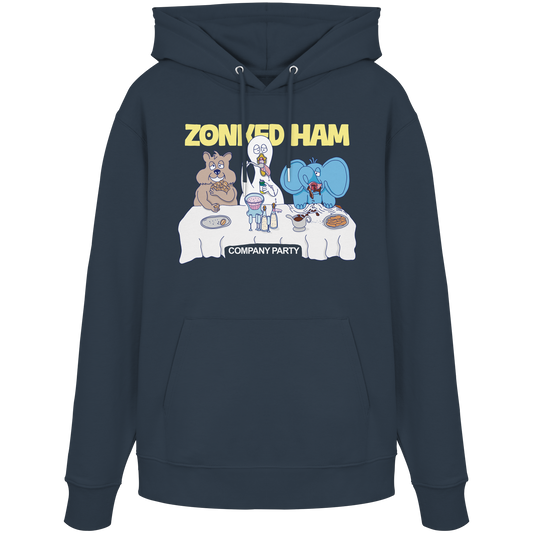 Hoodie CompanyParty (ink blau)
