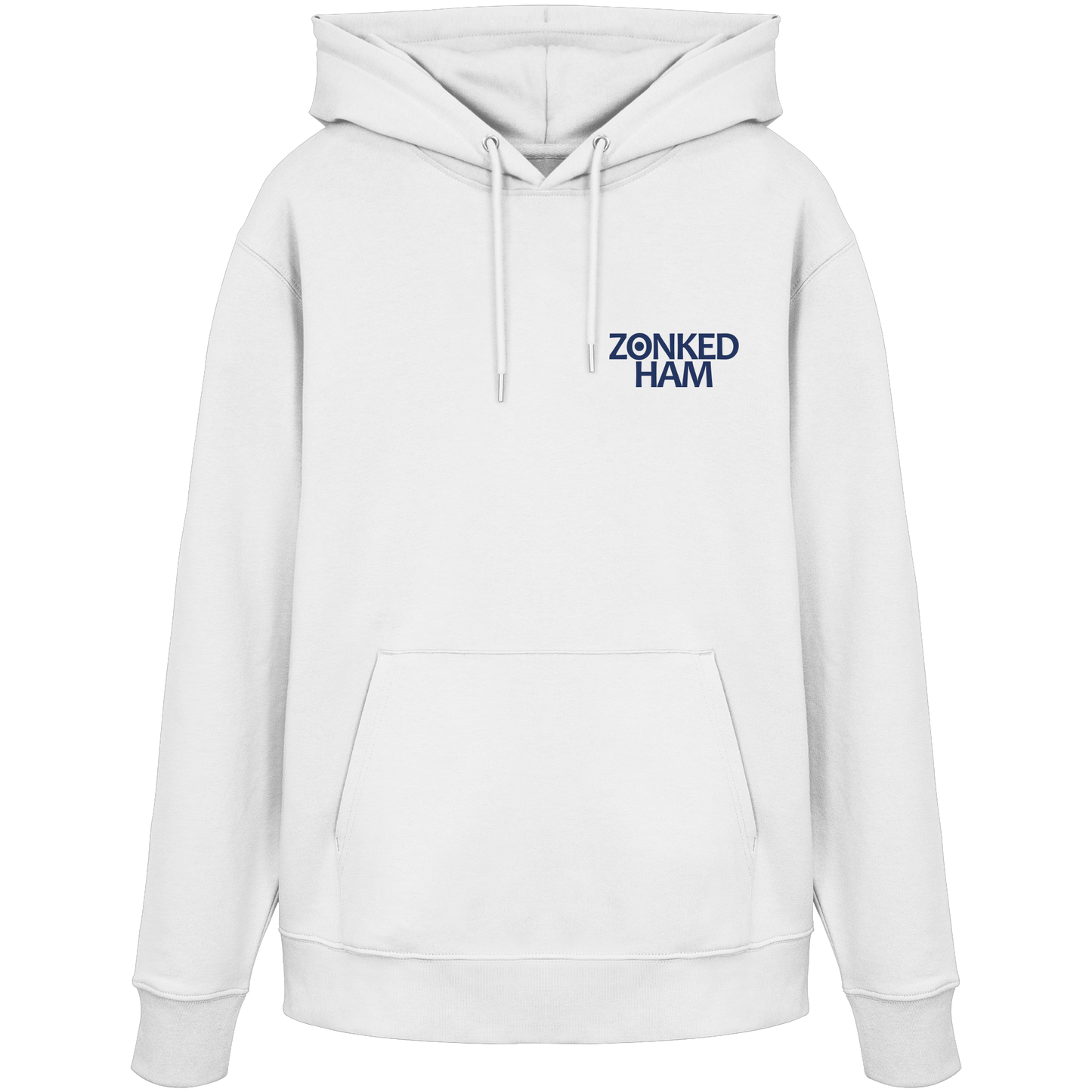 Hoodie BigMushroom (weiß) - Backprint