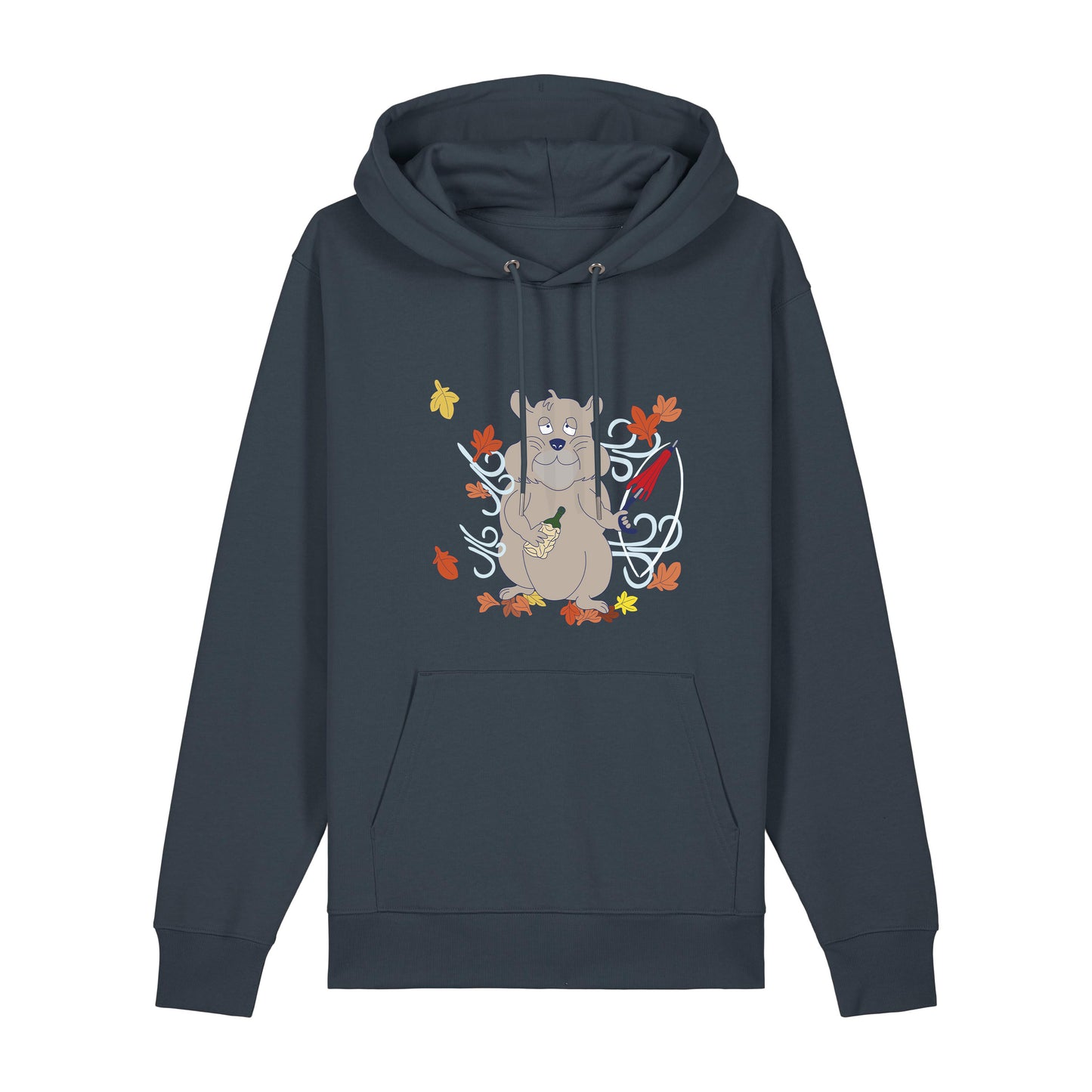 Hoodie Ahorn (dunkel ink blau)