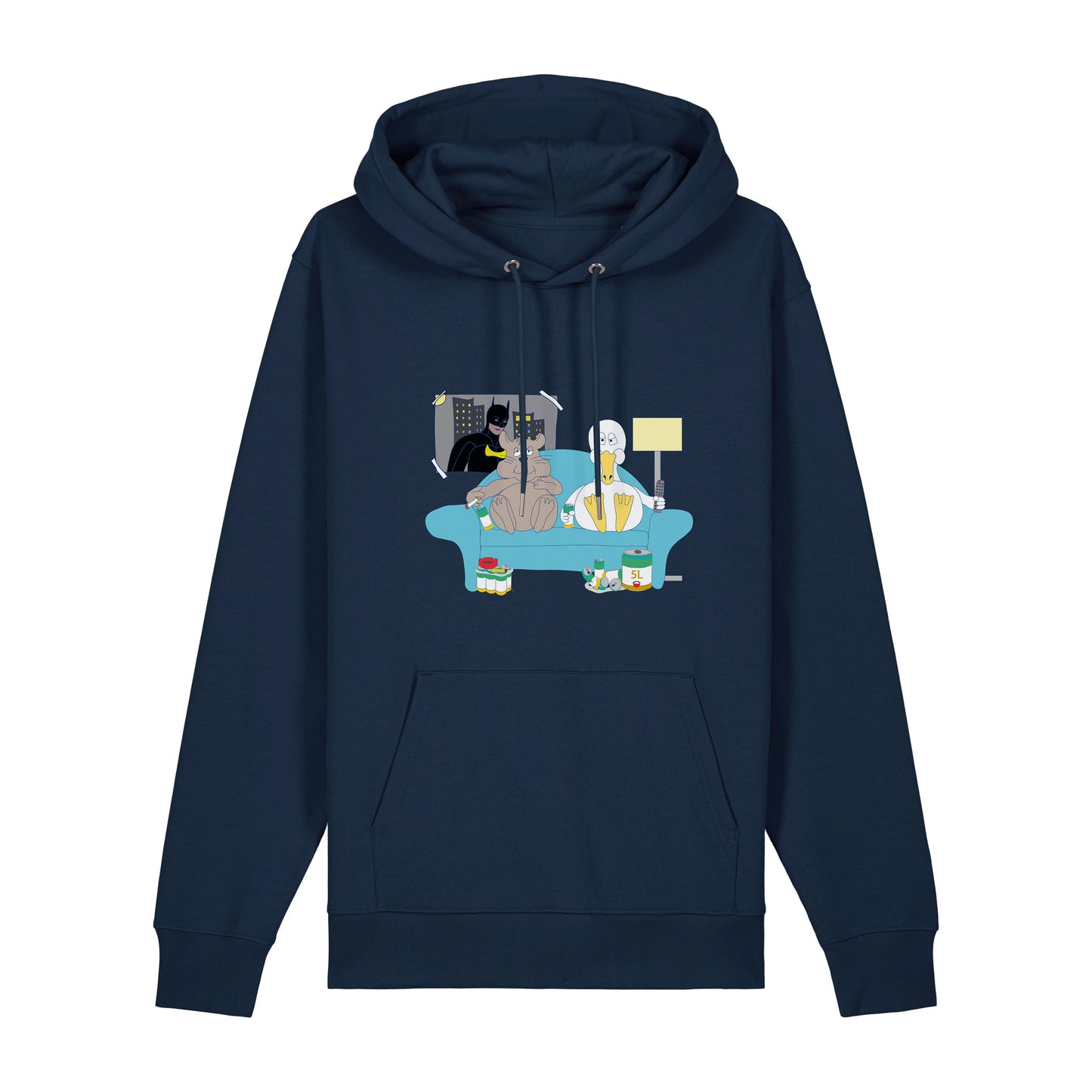 Hoodie Couch (navy blau)