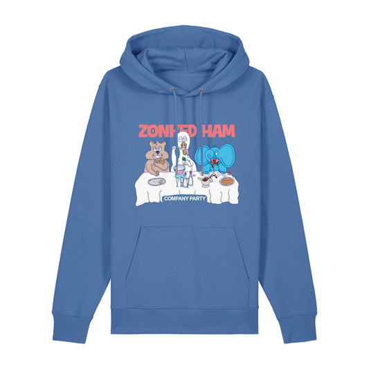 Hoodie CompanyParty (blau)