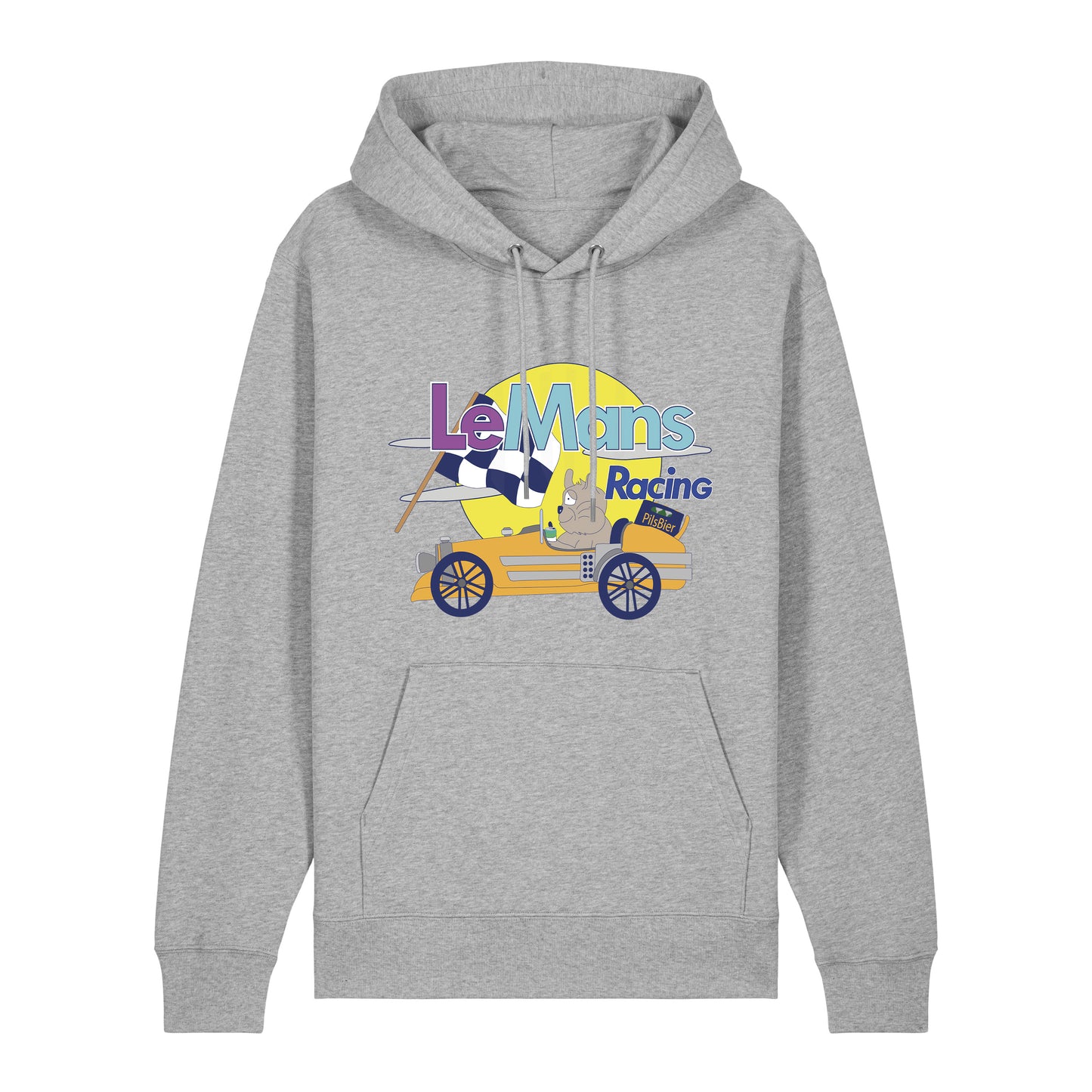 Hoodie LeMans (grau)