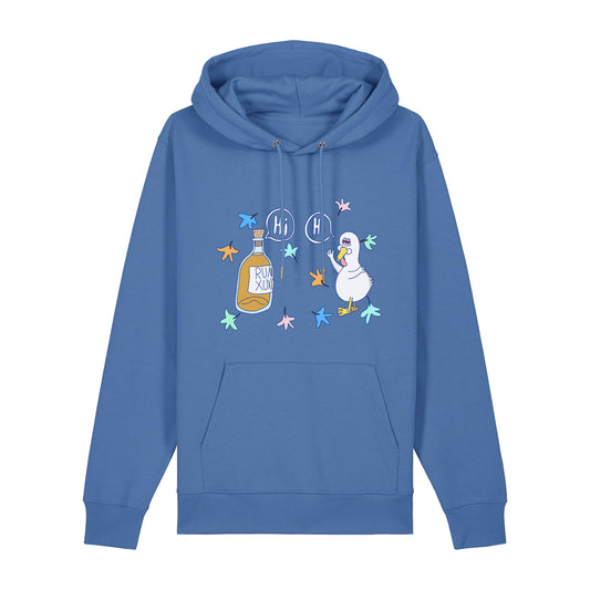 Hoodie Love (blau)