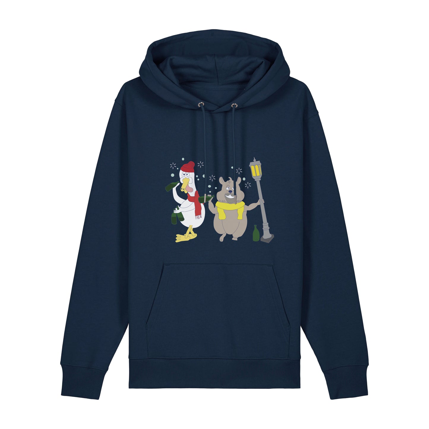 Hoodie Clubbing (navy blau)