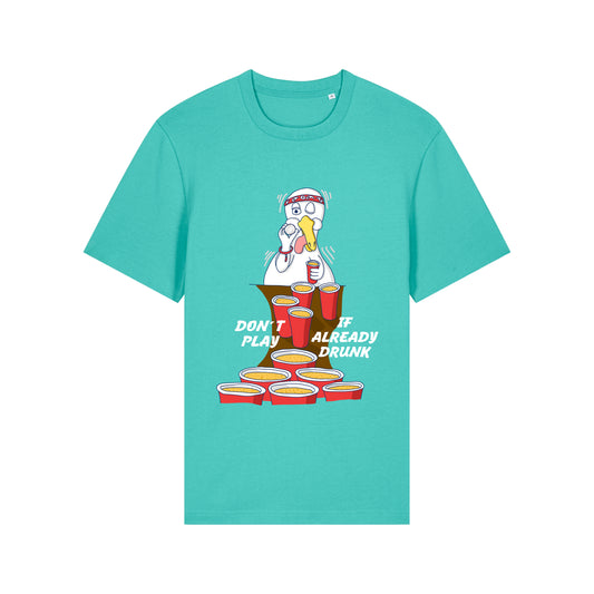 T-Shirt BeerPong (pool blau)