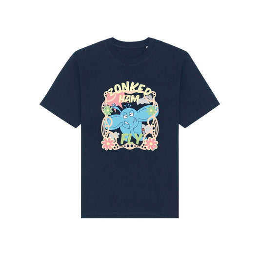 T-Shirt Fly (navy blau)
