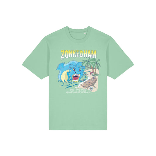T-Shirt Mushrooms (jade)