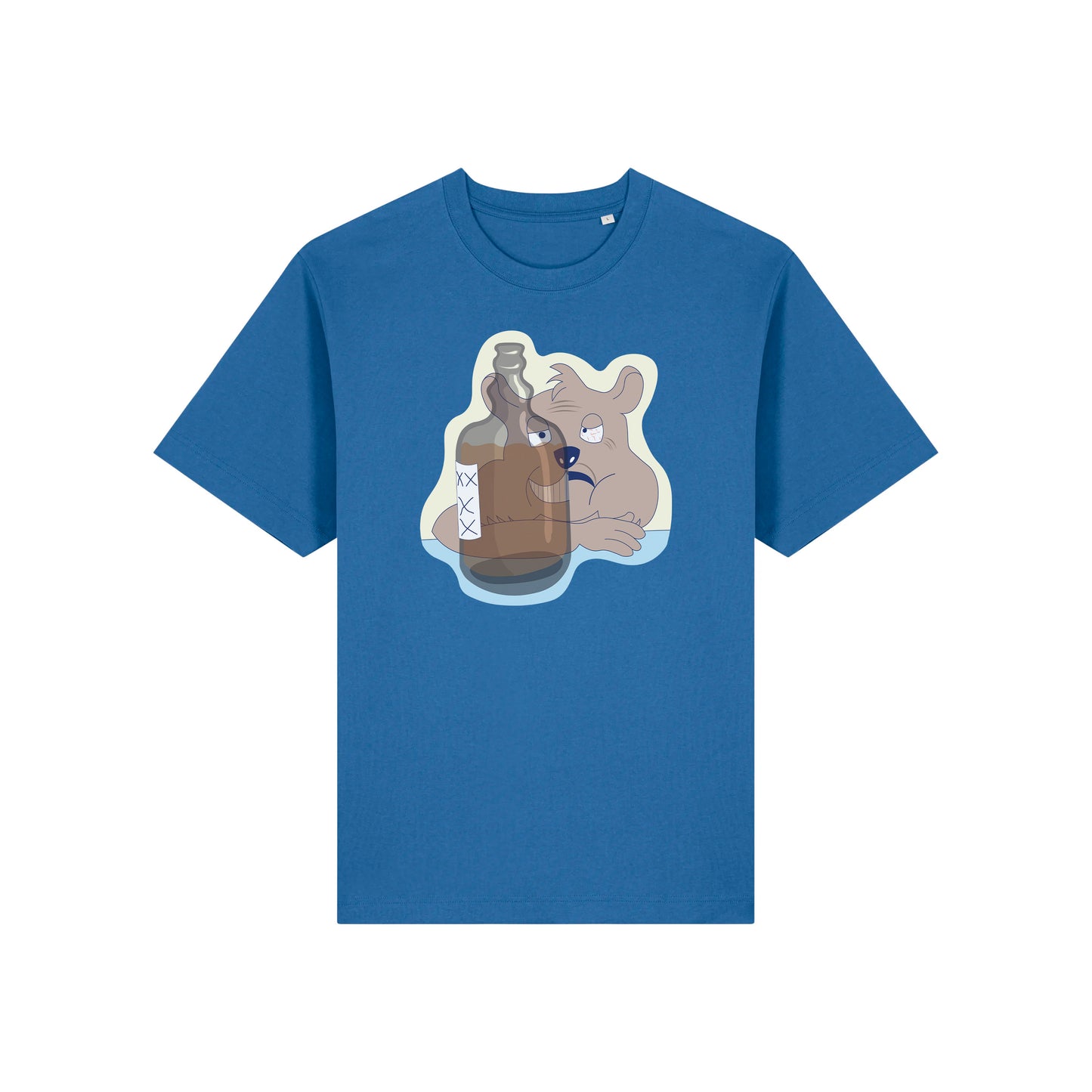 T-Shirt Transformation (eis blau)